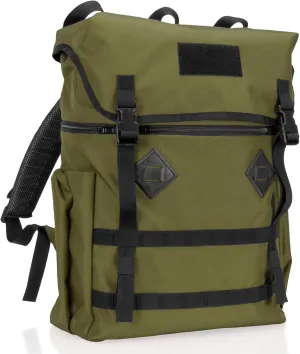 ~ Recon Ruck ~ Signal-Blocking Tactical Pack for Laptops and Mid-Size Electronics ~ Tracking/Hacking Defense ~ 1000D Nylon ~ OD Green