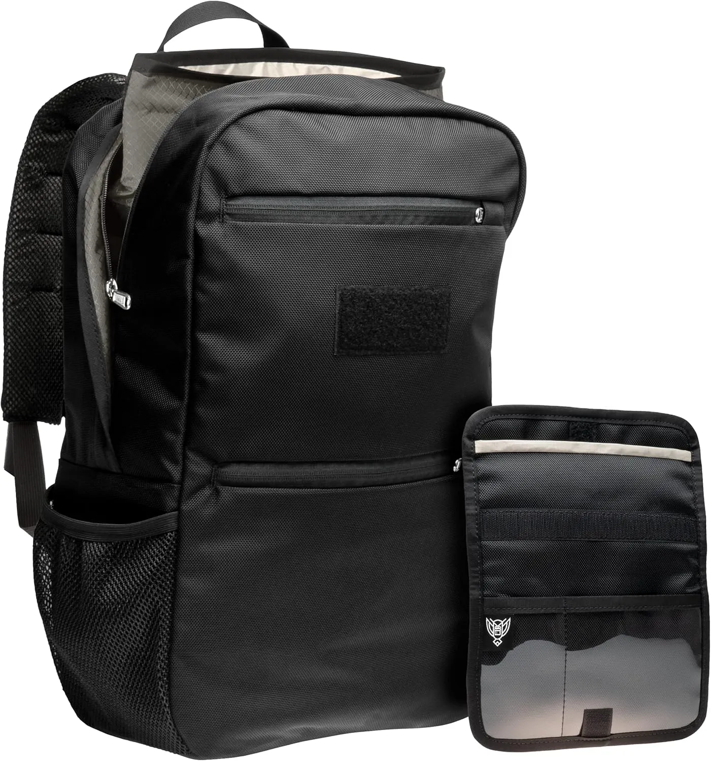 ~ Xecutive Transport Faraday Backpack/Small LITE Faraday Bag Combo ~ Shoulder Strap Included ~ Tracking/Hacking Defense ~ Stone