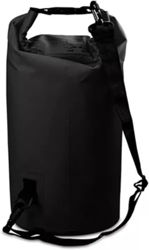 2L/5L/10L/15L/20L/30L Waterproof Dry Bag, Roll Top Dry Compression Sack, Keep Gear Dry Clean, for Kayaking, Beach, Rafting, Boating (Color : Black, Size : 20L)