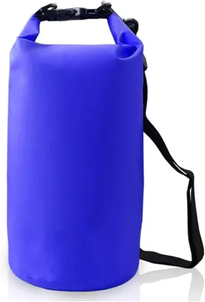 2L/5L/10L/15L/20L/30L Waterproof Dry Bag, Roll Top Dry Compression Sack, Keep Gear Dry Clean, for Kayaking, Beach, Rafting, Boating (Color : Dark Blue, Size : 30L)