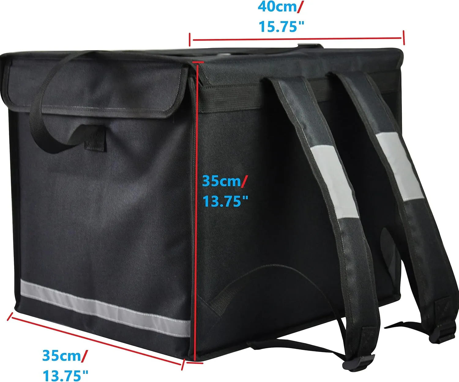 50L Large Insulated Food Delivery Backpack, Cooler Bag, Insulated Bagpack for Restaurants, Takeaway, Uber Eats Delivery Bag, Deliveroo Bags, Thermal Backpack for Food Delivery