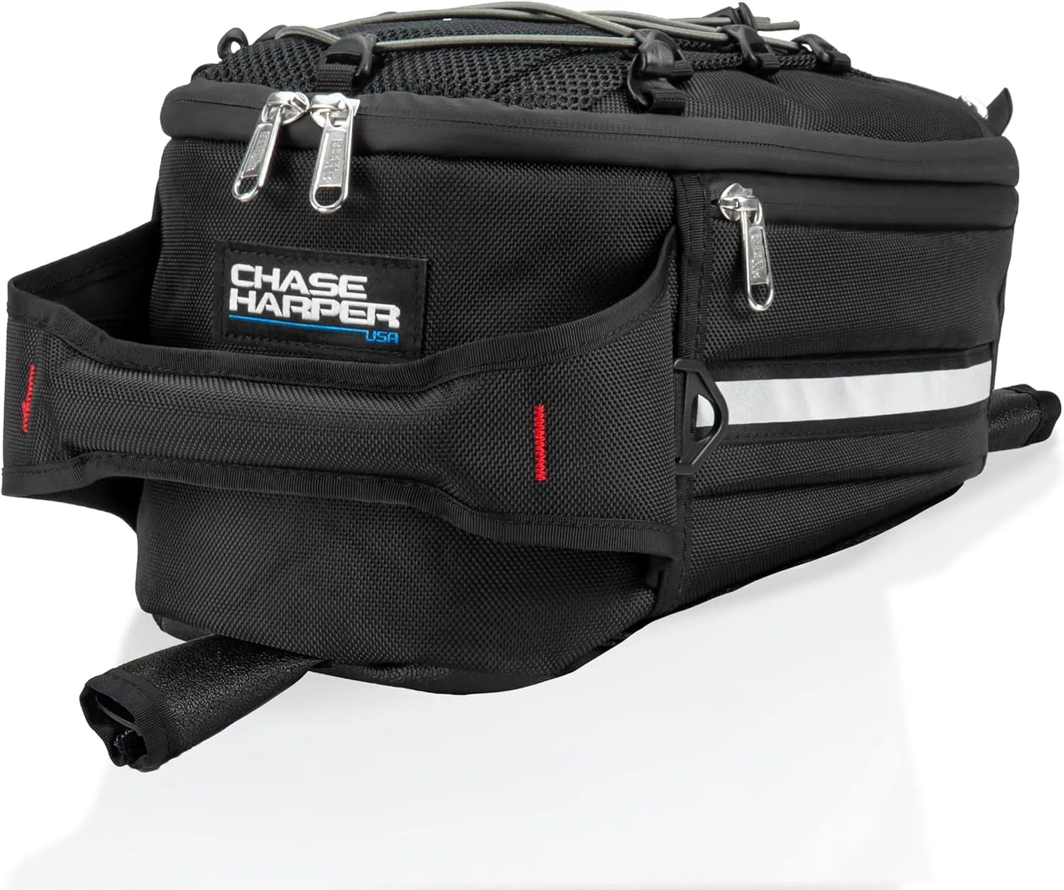 650S Strap Mount Tank Bag, Water-Resistant, Tear-Resistant, Industrial Grade Ballistic Nylon with Anti-Scratch Rubberized Polymer Bottom, Adjustable strap mounting