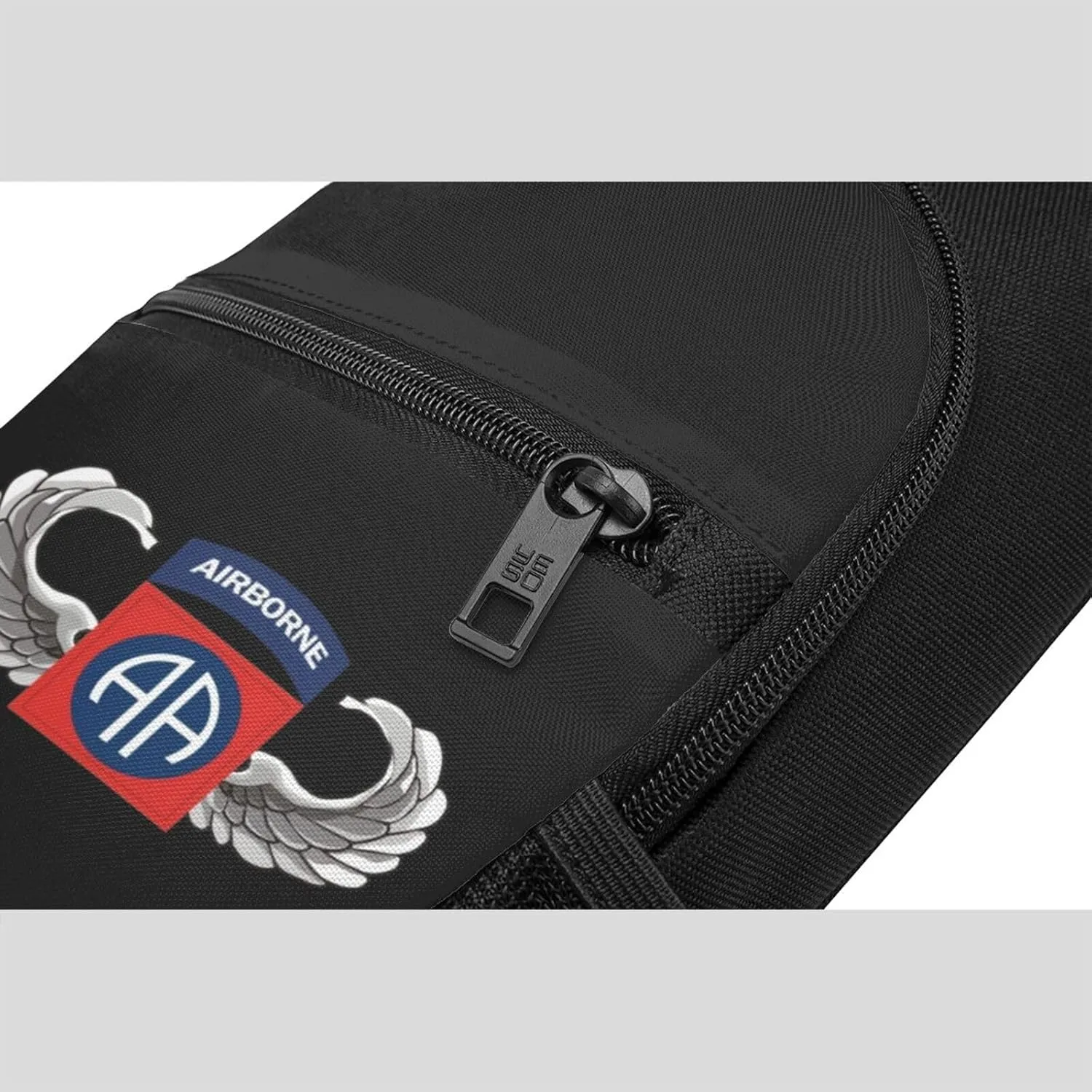 82nd Airborne Jump Wings Sling Bag Crossbody Backpack Shoulder Casual Daypack Bags for Men
