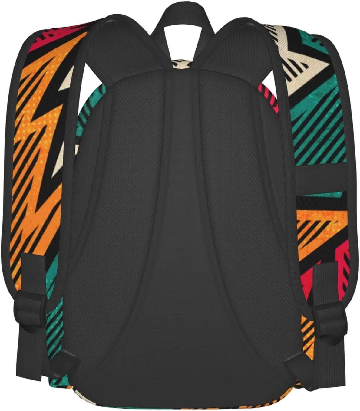 Abstract Geometry Mosaic Backpacks 15 Inch Laptop Backpack Multipurpose Double Shoulder Bag for Men Women Gifts