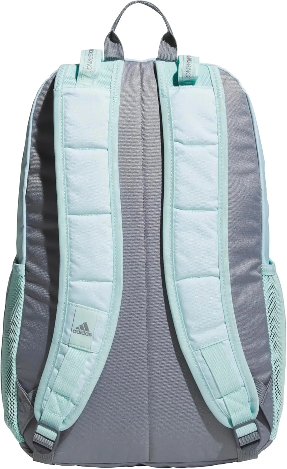 adidas Excel Backpack, Durable Large Athletic Laptop Bag, Twill Semi Flash Aqua/Grey/Semi Flash Aqua Blue, One Size