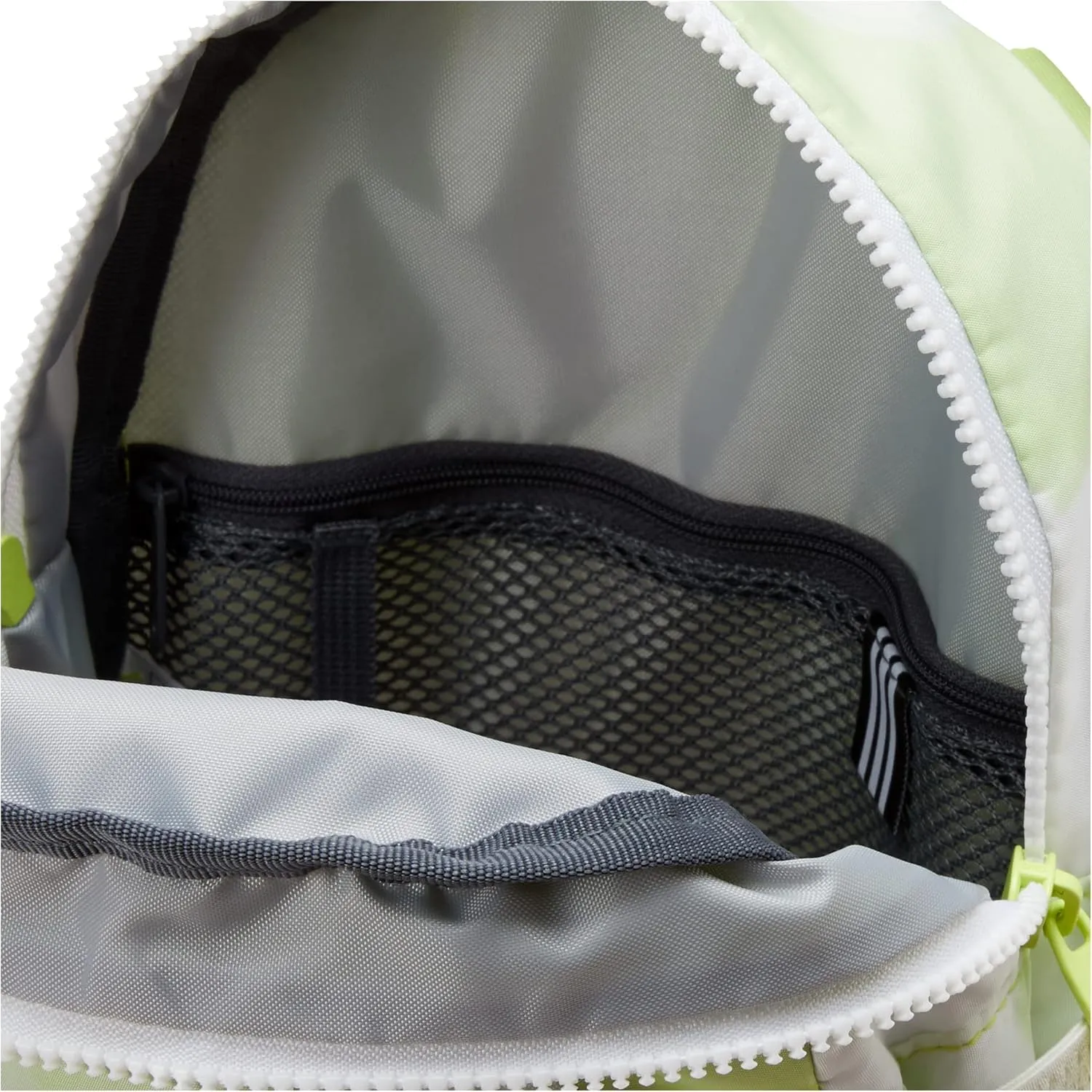 adidas Linear Mini Backpack Small Travel Bag Discontinued, Pulse Lime-Almost Lime Color Wash/Clear Onix Grey/White, OSFA