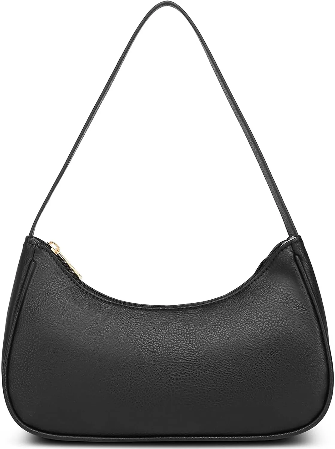 Afashor Shoulder Bags for Women Vegan Leather Hobo Sling Tote Handbag Retro Clutch Purse with Zipper Closure