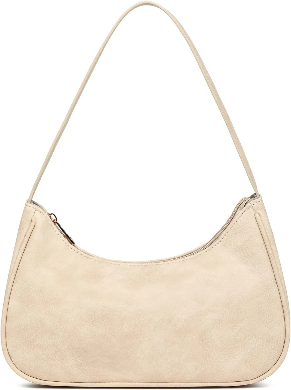 Afashor Shoulder Bags for Women Vegan Leather Hobo Sling Tote Handbag Retro Clutch Purse with Zipper Closure