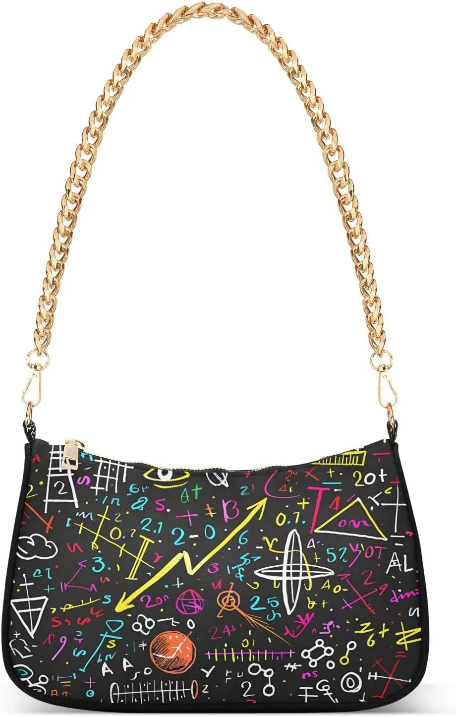 ALAZA Physics Formula Women's Handbags Tote Crossbody Bag Purse Ladies Shoulder Bag Hobo Handbag