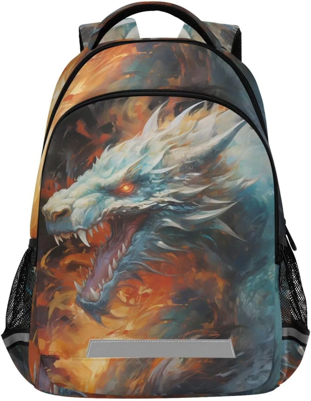 ALAZA Roar Dragon Backpack Bookbag Laptop Notebook Bag Casual Travel Trip Daypack for Women Men