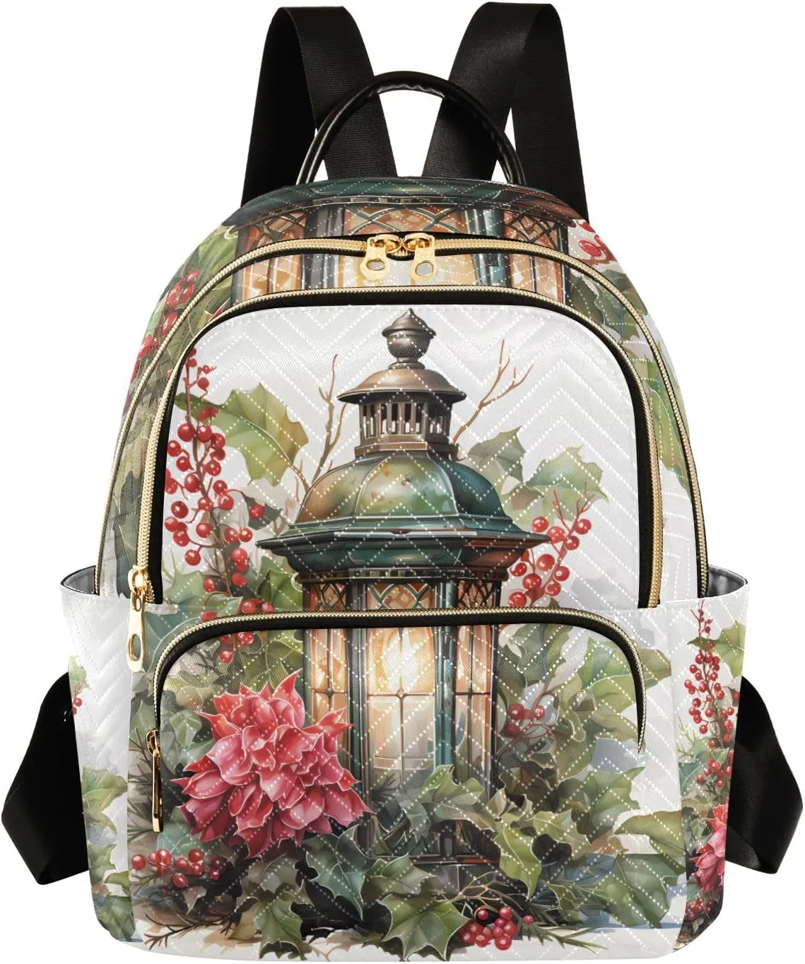 ALAZA Travel Backpack Purse for Women Fashion Anti-theft Work Casual Lamp Daypack Shoulder Bag Medium Size