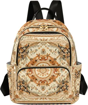 ALAZA Travel Backpack Purse for Women Fashion Anti-theft Work Casual Russian Pattern 2 Daypack Shoulder Bag Medium Size