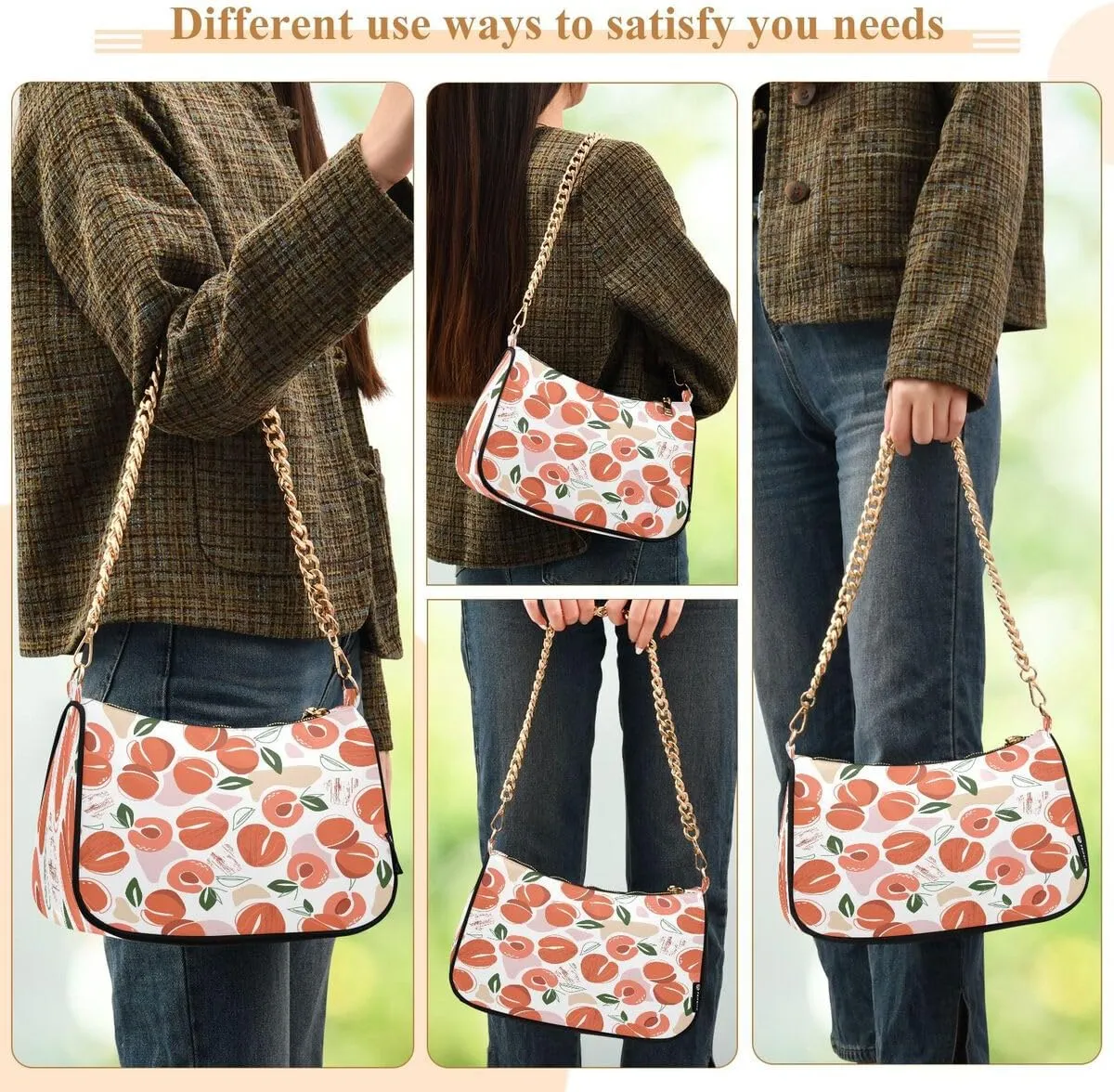 ALAZA Women's Handbags Tote Crossbody Bag Purse Ladies Shoulder Bag Hobo Handbag
