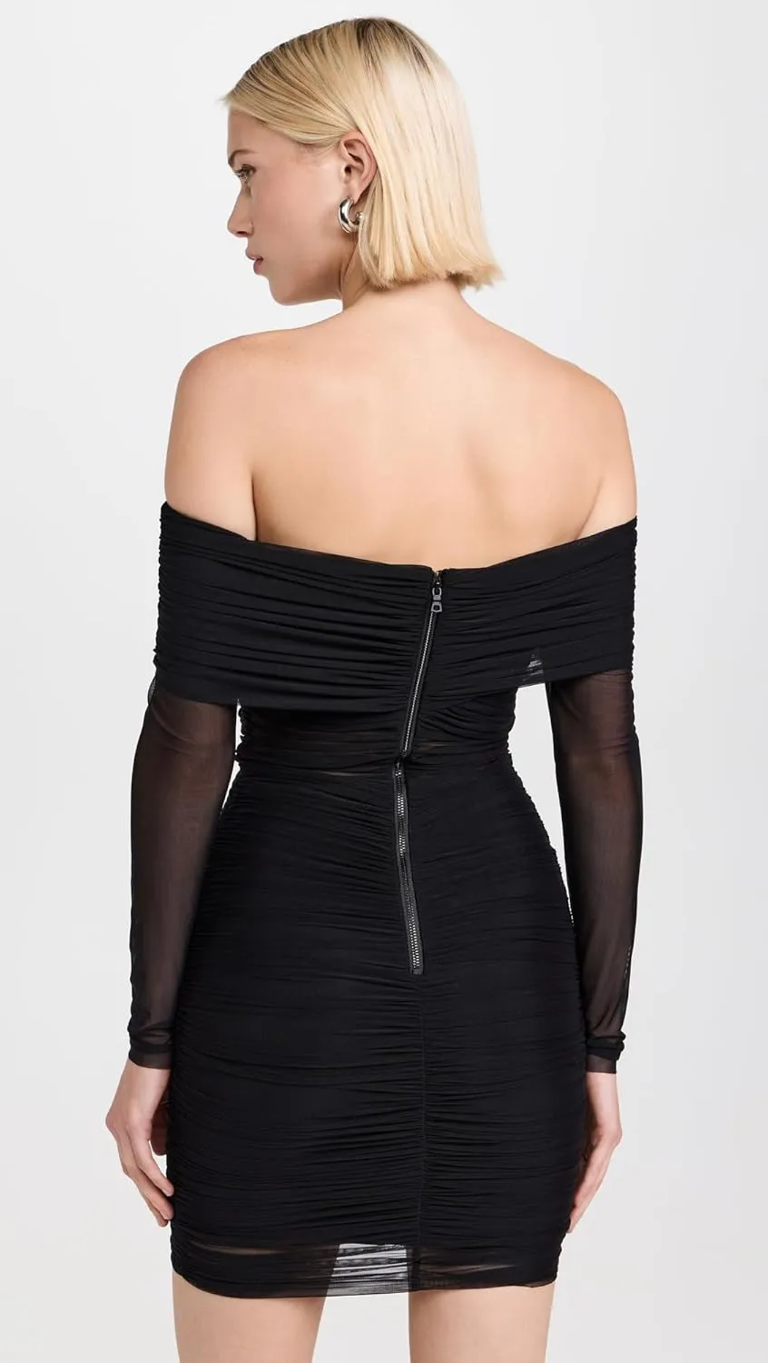 alice   olivia Women's Isadola Off The Shoulder Mini Dress
