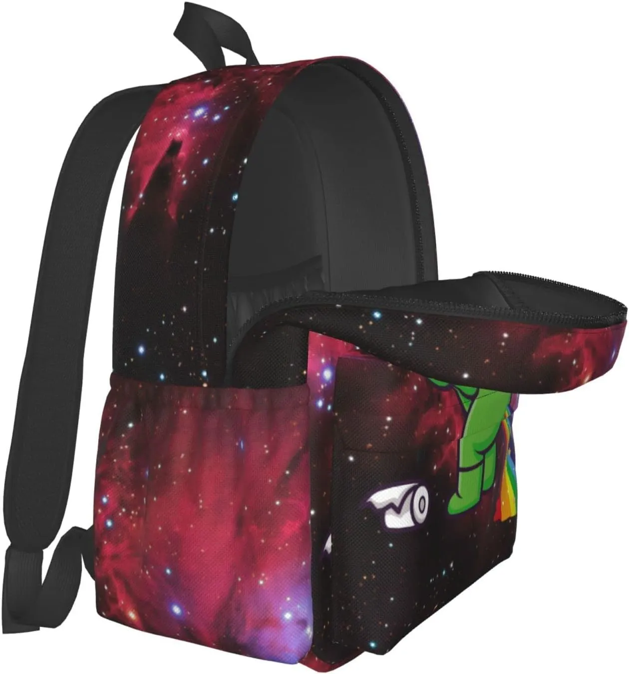 Alien Backpack Bookbag Laptop Backpacks Multipurpose Daypack for Boys Girls School Men Women Travel Hiking