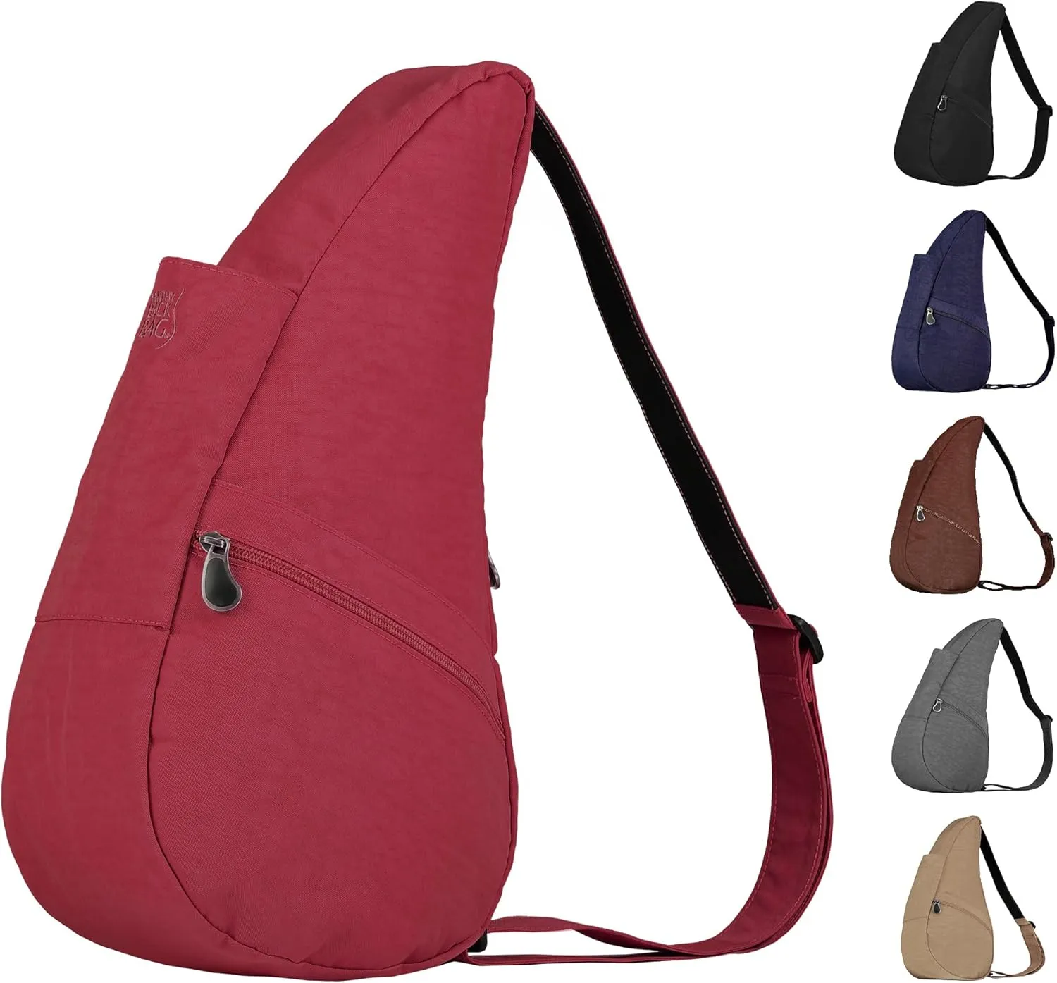 AmeriBag 15" Nylon Crossbody Sling Healthy Back Bag