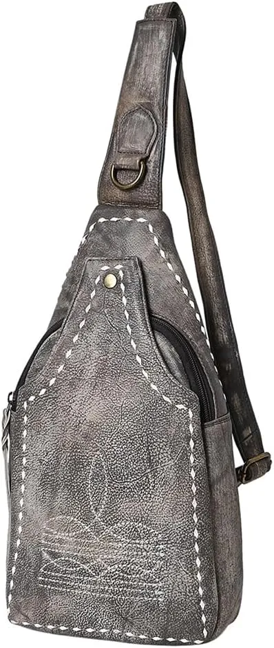 American Darling Sling Genuine Leather women bag western handbag purse