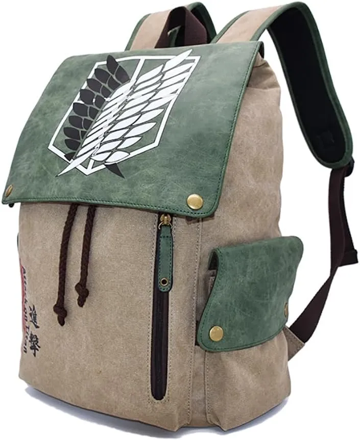 Anime Attack AOT On Titan Cosplay Backpack - Official License