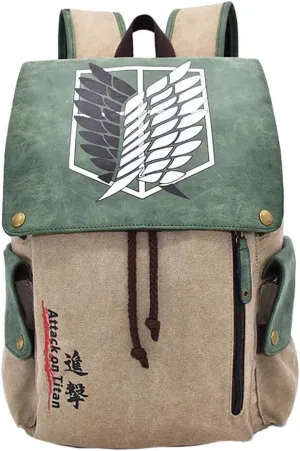 Anime Attack AOT On Titan Cosplay Backpack - Official License