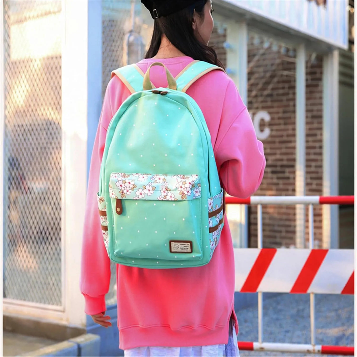 Anime Toilet Bound Hanako Kun Backpack School Bag Canvas Minamoto Kou Daypack Shoulder Bag 11