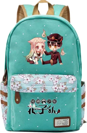 Anime Toilet Bound Hanako Kun Backpack School Bag Canvas Minamoto Kou Daypack Shoulder Bag 11