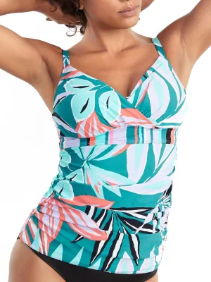 Anne Cole Underwire Twist Front Tankini