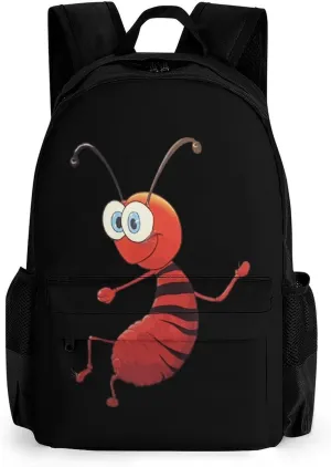 Ant Laptop Backpack Casual Travel Backpack Durable Daypack with Pocket for Women Men