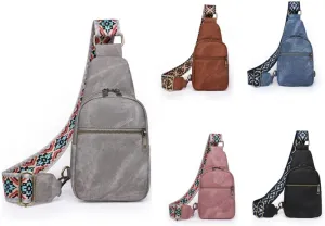 Anti-Theft Sling Bag Waterproof Crossbody Travel Tactical shoulder Bag for Men and Women (Grey)