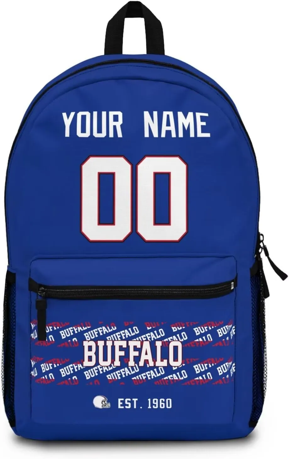 ANTKING Buffalo Backpacks Travel Bags Custom Name Number for Men Women Gifts