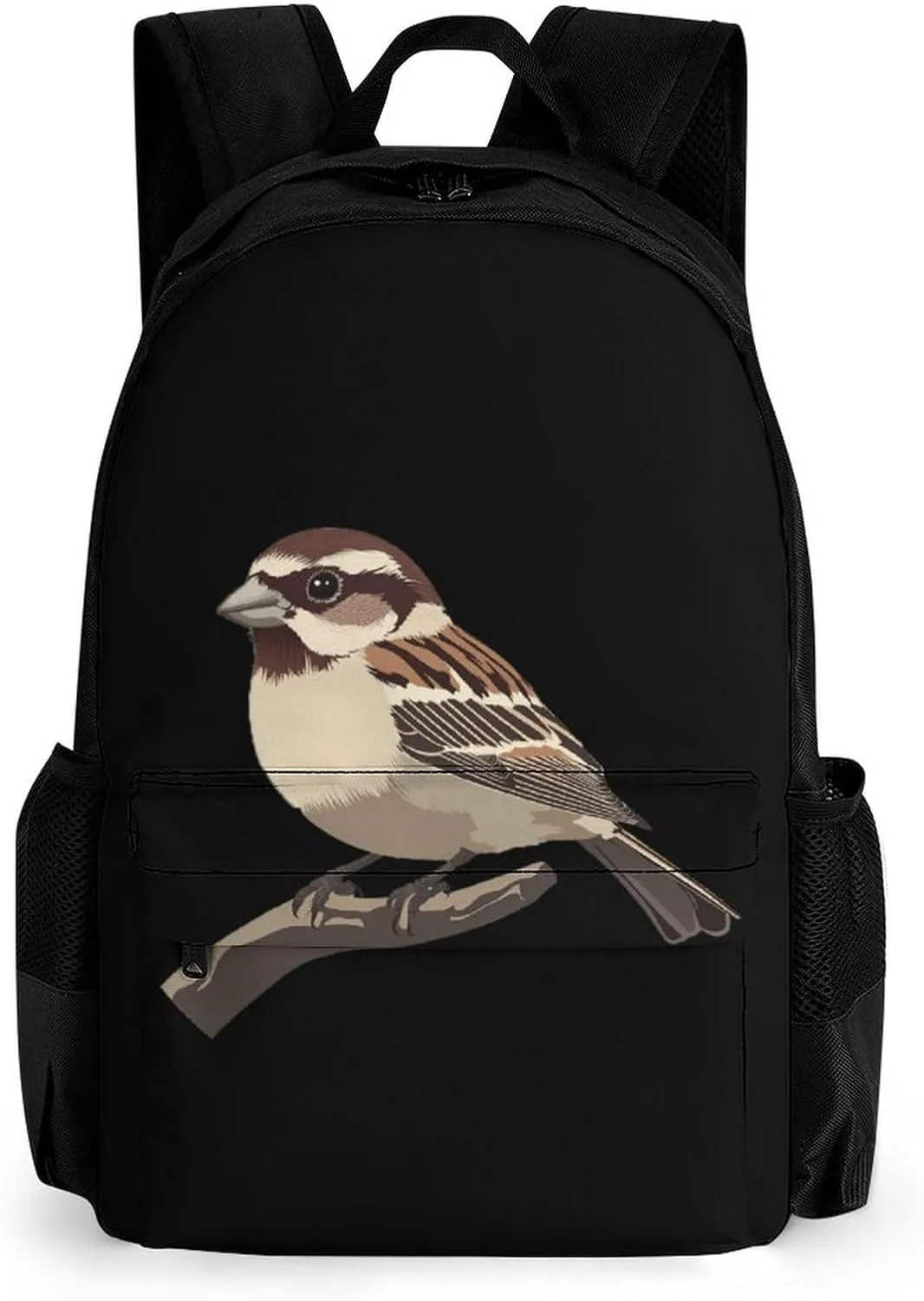 Arctic Sparrow Birds Fashion Backpack Cute Daypack Unisex Laptop Bag for Travel Business Work
