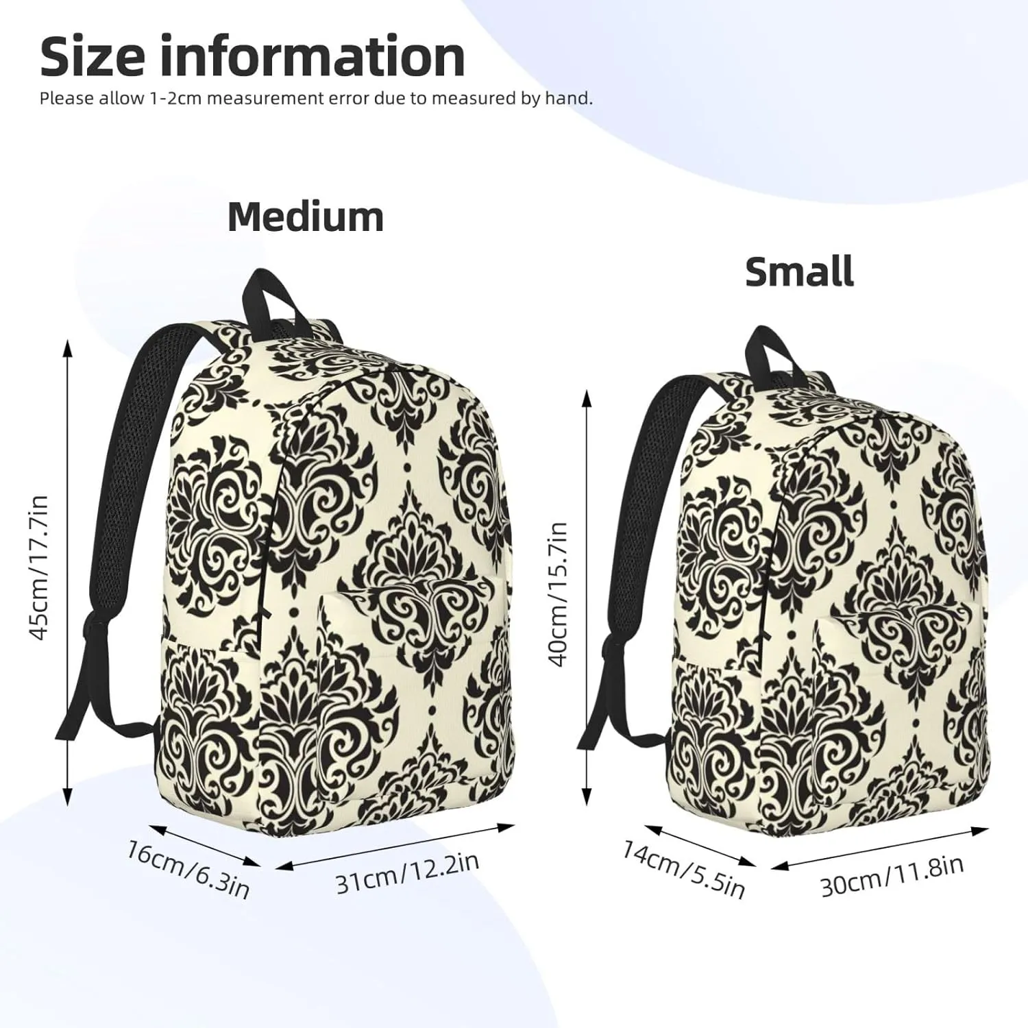 Asian Elephants print Laptop Backpack for Women Men,Bookbag Casual Daypackfor College Work for Travel Computer