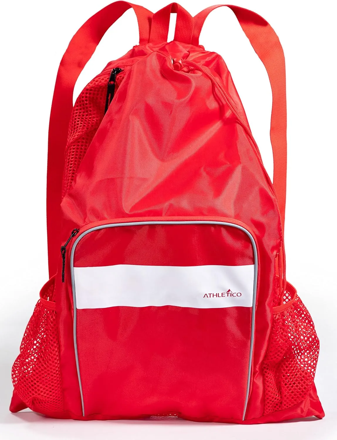 Athletico Mesh Swim Bag - Mesh Pool Bag With Wet & Dry Compartments for Swimming, the Beach, Camping and More