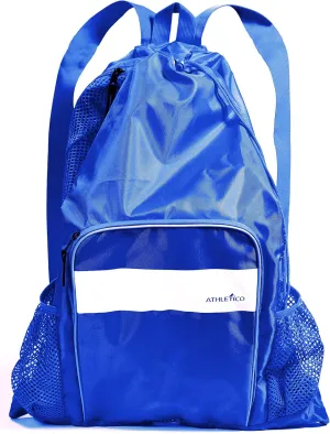 Athletico Mesh Swim Bag - Mesh Pool Bag With Wet & Dry Compartments for Swimming, the Beach, Camping and More