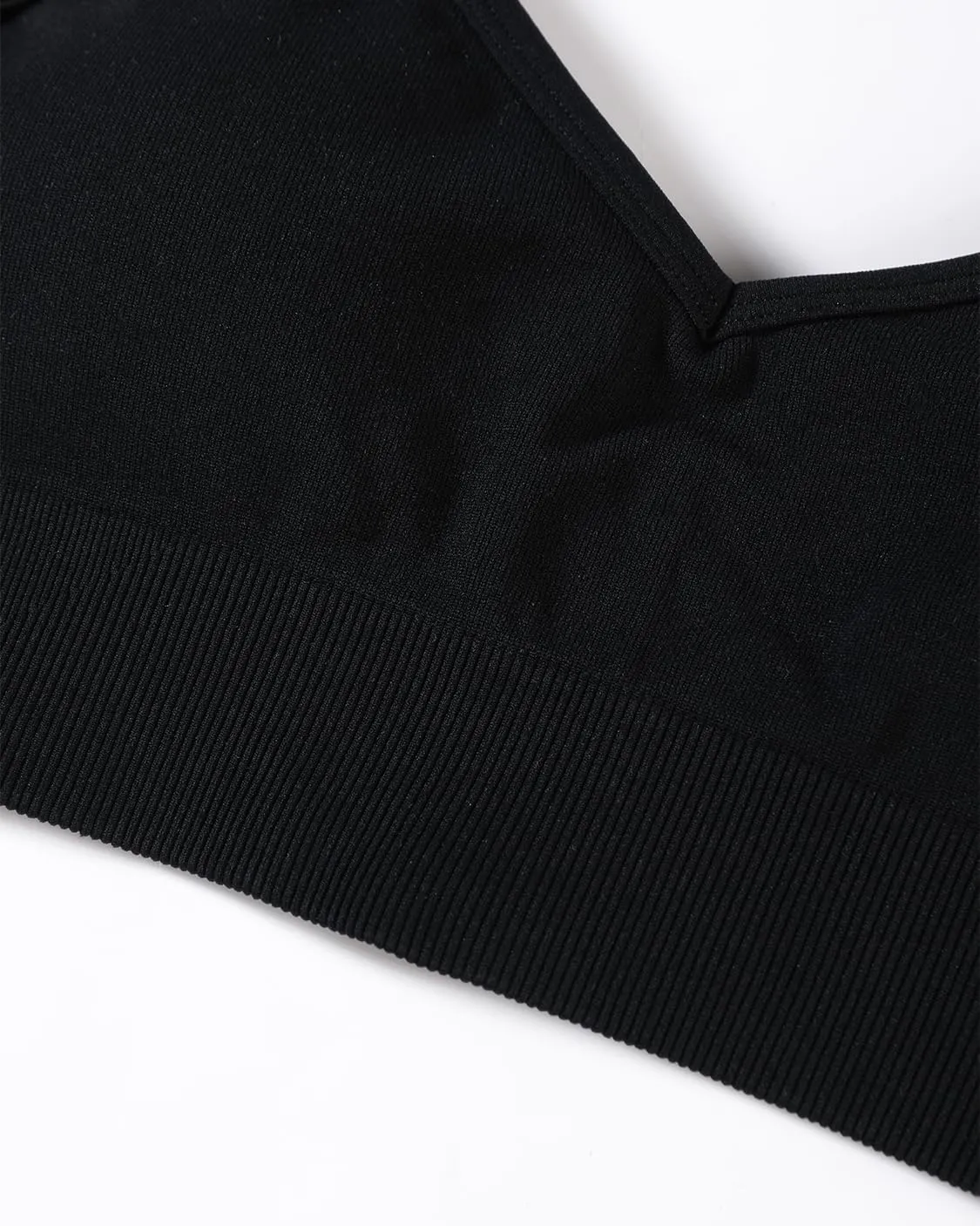 AUROLA Serpent Seamless Sports Bras for Women,Backless Padded Strappy Workout Gym Yoga Crop Tops