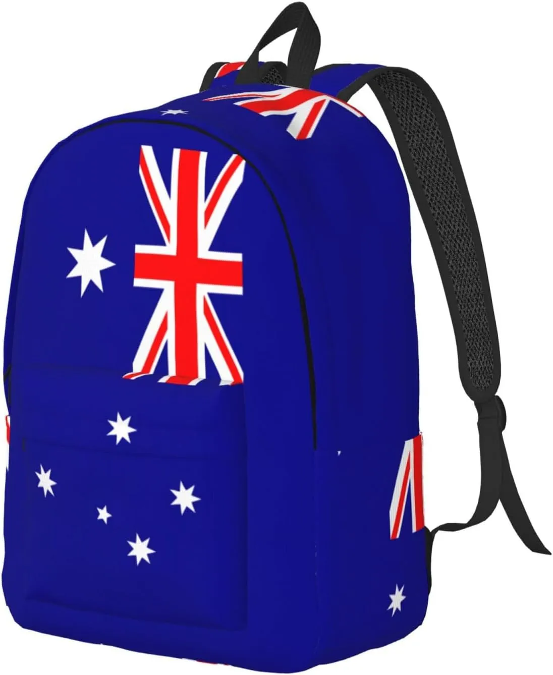 Australian flag print Laptop Backpack for Travel Computer,Casual Daypack Bookbag for College Work for Women Men