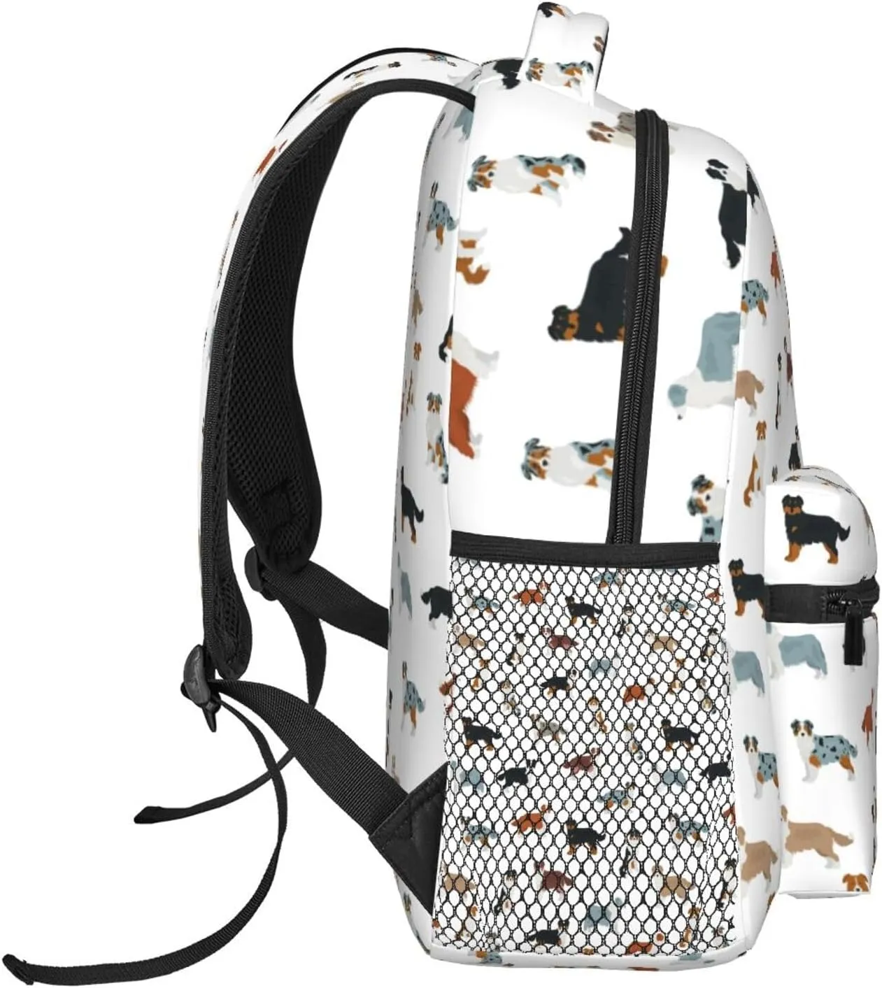 Australian Shepherd Dog Backpack Laptop Backpack Sports Travel Shoulder bag Light casual backpack