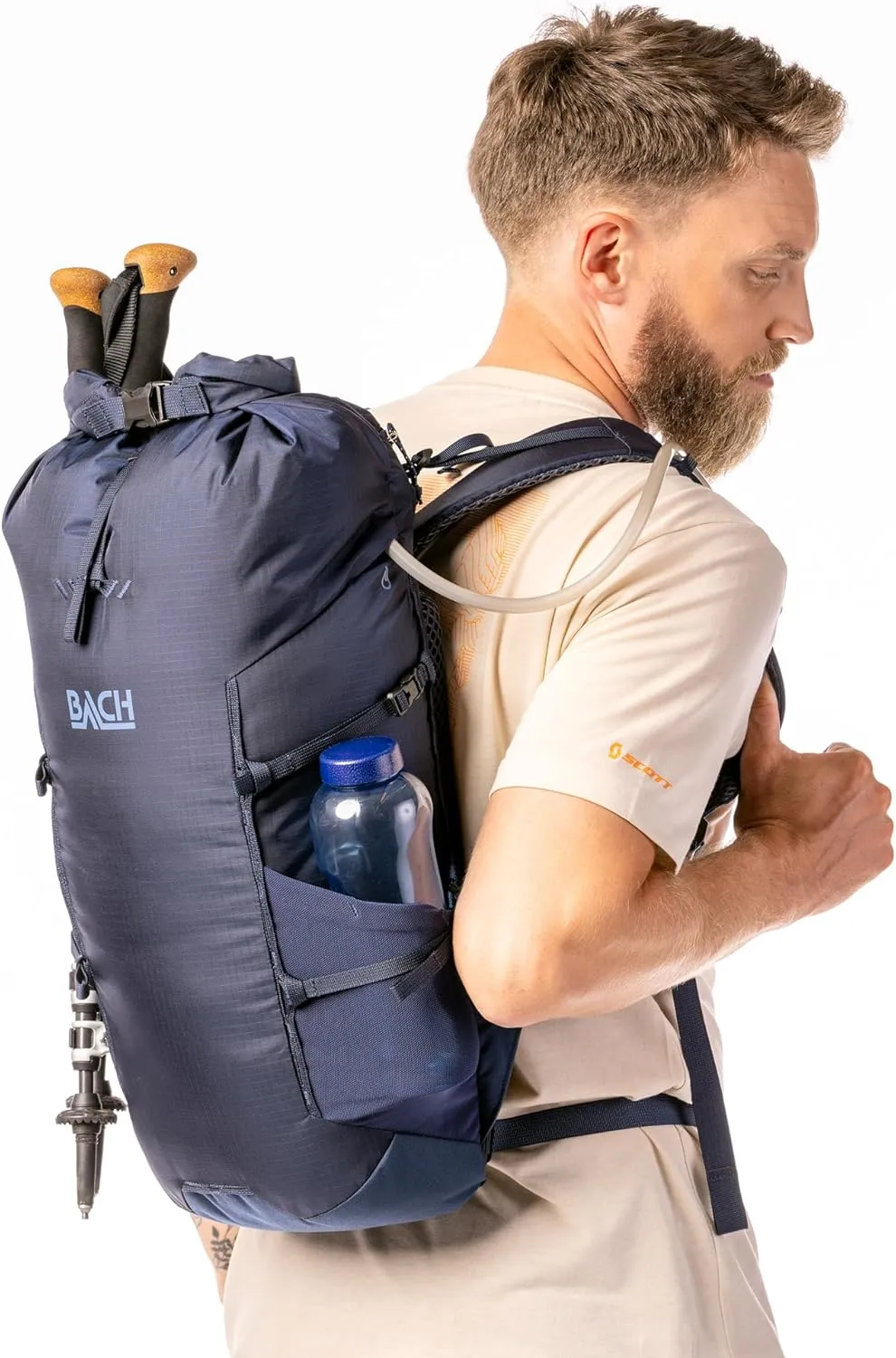BACH(バッハ) Men Outdoor, Black, 15L