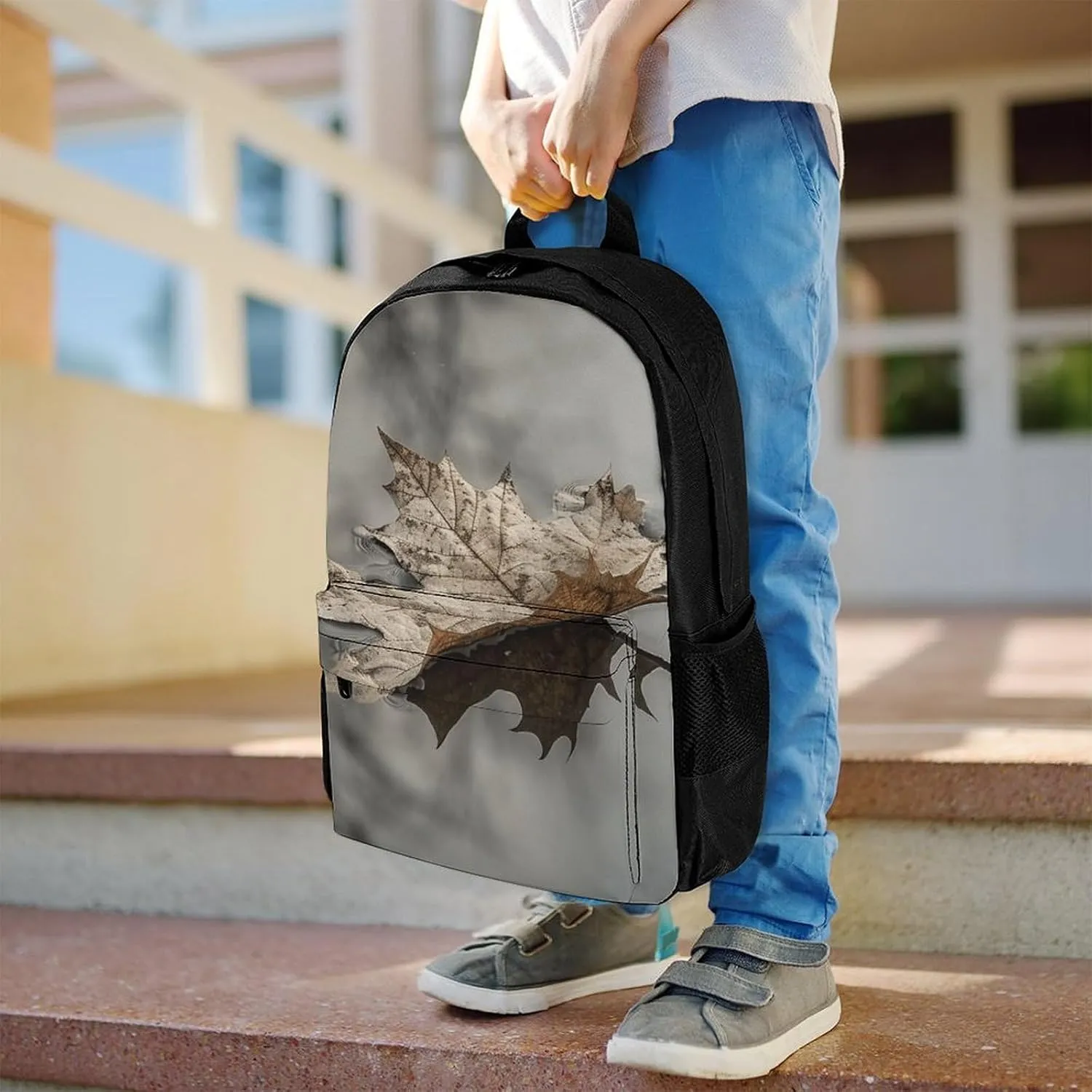 Backpack for Men Women Laptop Backpack An Old Withered Leaf Casual Daypack Laptop Bag for Travel