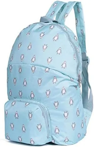 Backpack for women Waterproof Admission Package, Shoulder Bag Multi-function Folding Travel Backpacks, Bags (Blue)
