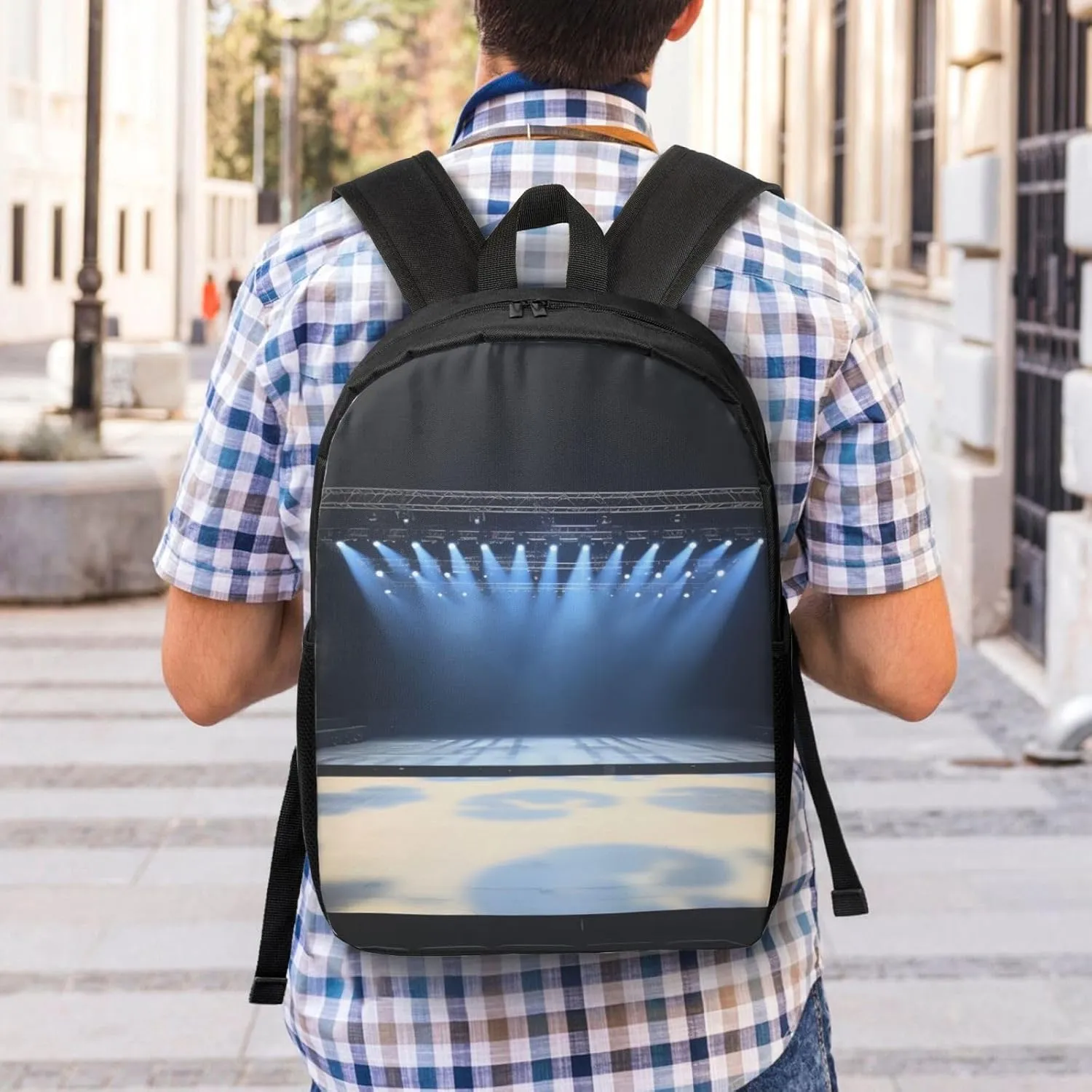 Backpack Free Stage Travel Casual Laptop Backpack 17 inch Waterproof Hiking Daypack for Men Women