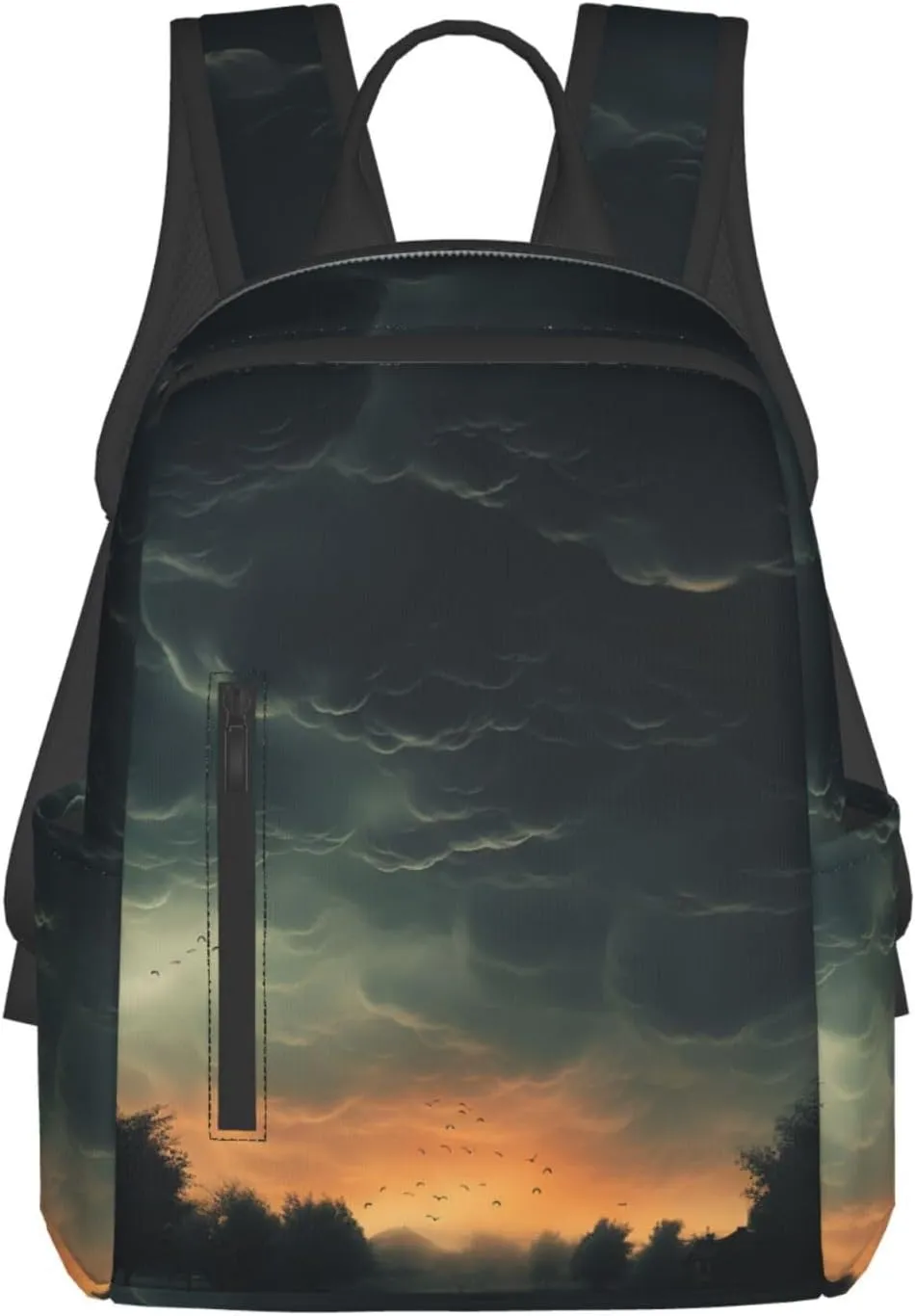 Backpack Overcast Travel Casual Laptop Backpack Adjustable Hiking Daypack for Men Women