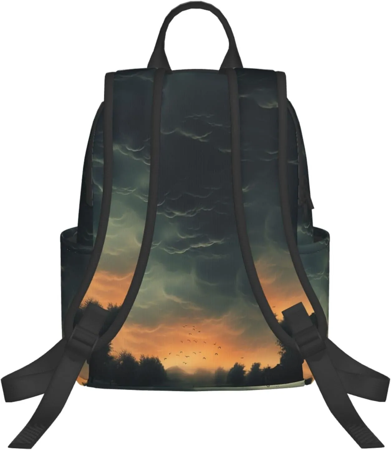 Backpack Overcast Travel Casual Laptop Backpack Adjustable Hiking Daypack for Men Women
