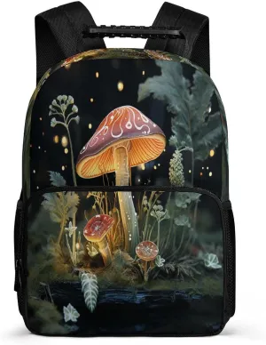 Backpacks Butterfly Mushroom Travel Bag Business Work Laptop Backpack