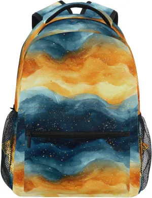 Backpacks for Teens Boys Girls Fashion Carry On Backpacks with Chest Strap Gift Men & Women Orange Navy Blue Sage Green