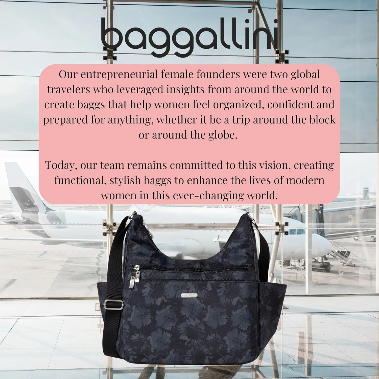Baggallini Essential Hobo Crossbody