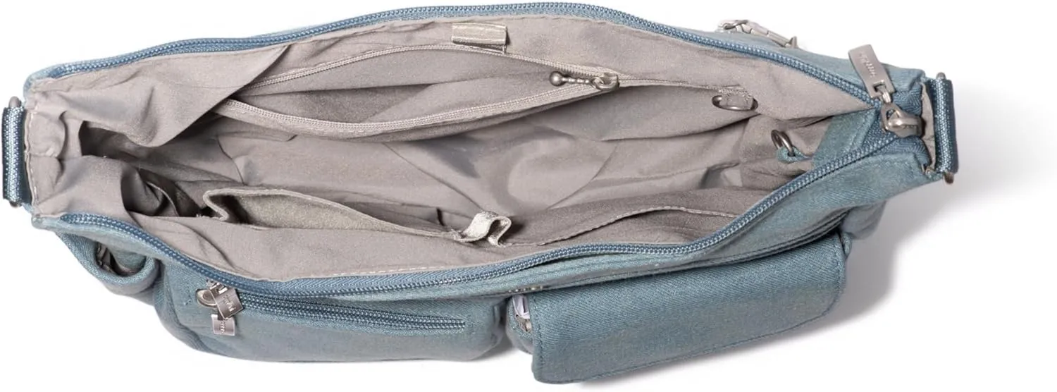 Baggallini Modern Everywhere Crossbody Women 11x9x4.5 RFID Hobo Bag