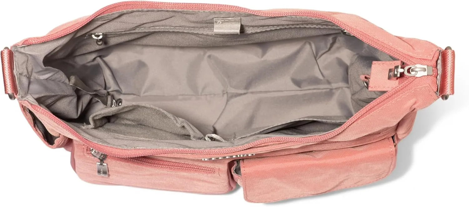 Baggallini Modern Everywhere Crossbody Women 11x9x4.5 RFID Hobo Bag