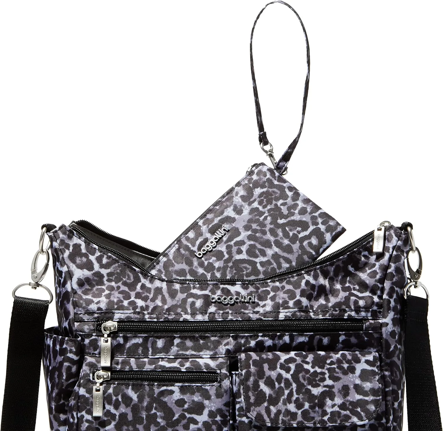 Baggallini Modern Everywhere Crossbody Women 11x9x4.5 RFID Hobo Bag