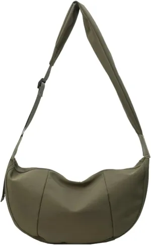Baggu Crescent Bag Nylon Women Crossbody Purse Sling Adjustable Shoulder Straps Saddle Hobo Travel Casual