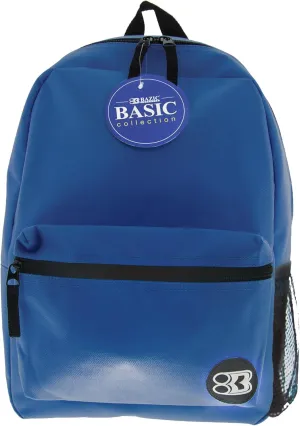 BAZIC 1031 Basic Backpack, Blue, 16"